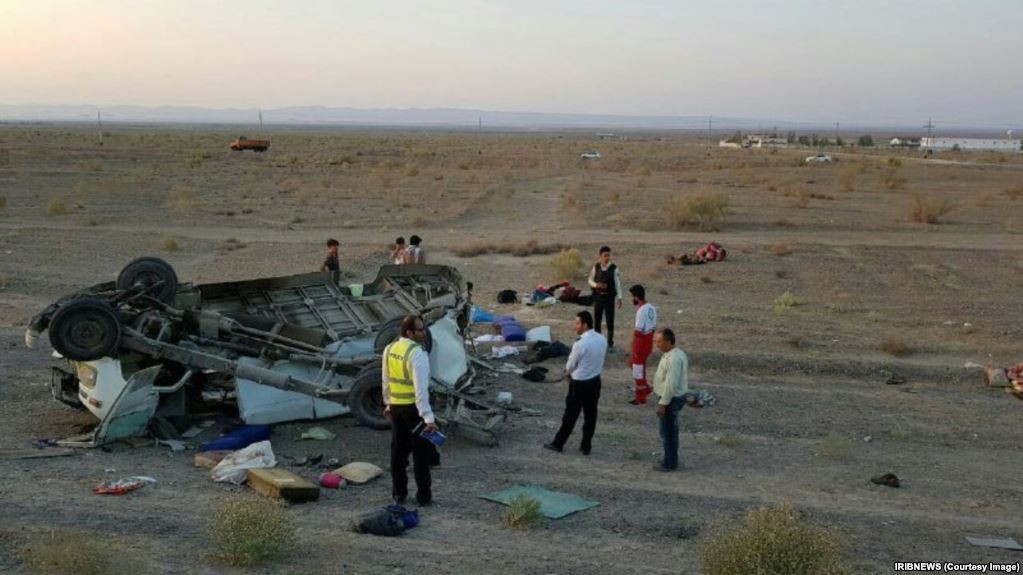 İranda 4 əsgər yanaraq öldü