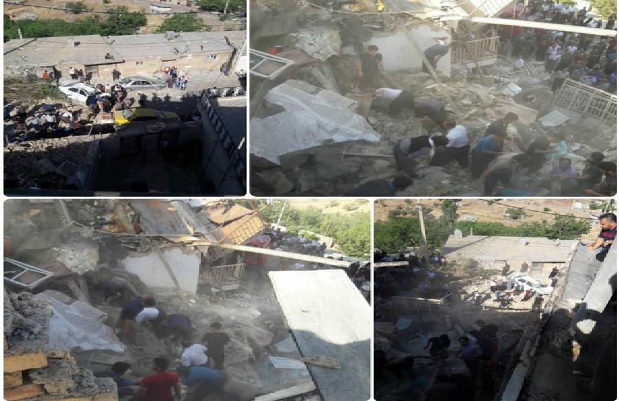 İranda daha bir bina çökdü-Ölən və yaralananlar var