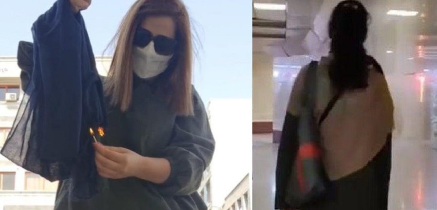 İranda məcburi hicaba qarşı qadınlar aksiyalar keçirir