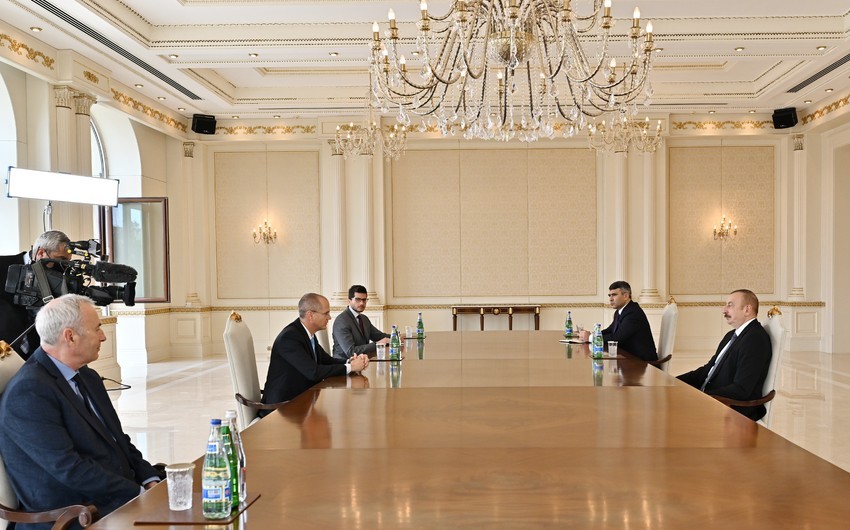 Prezident İlham Əliyev israilli naziri qəbul edib
