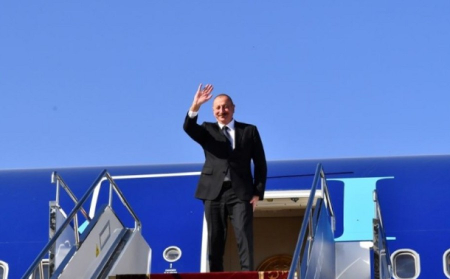Prezident İlham Əliyevin Rumıniyaya işgüzar səfəri başa çatıb