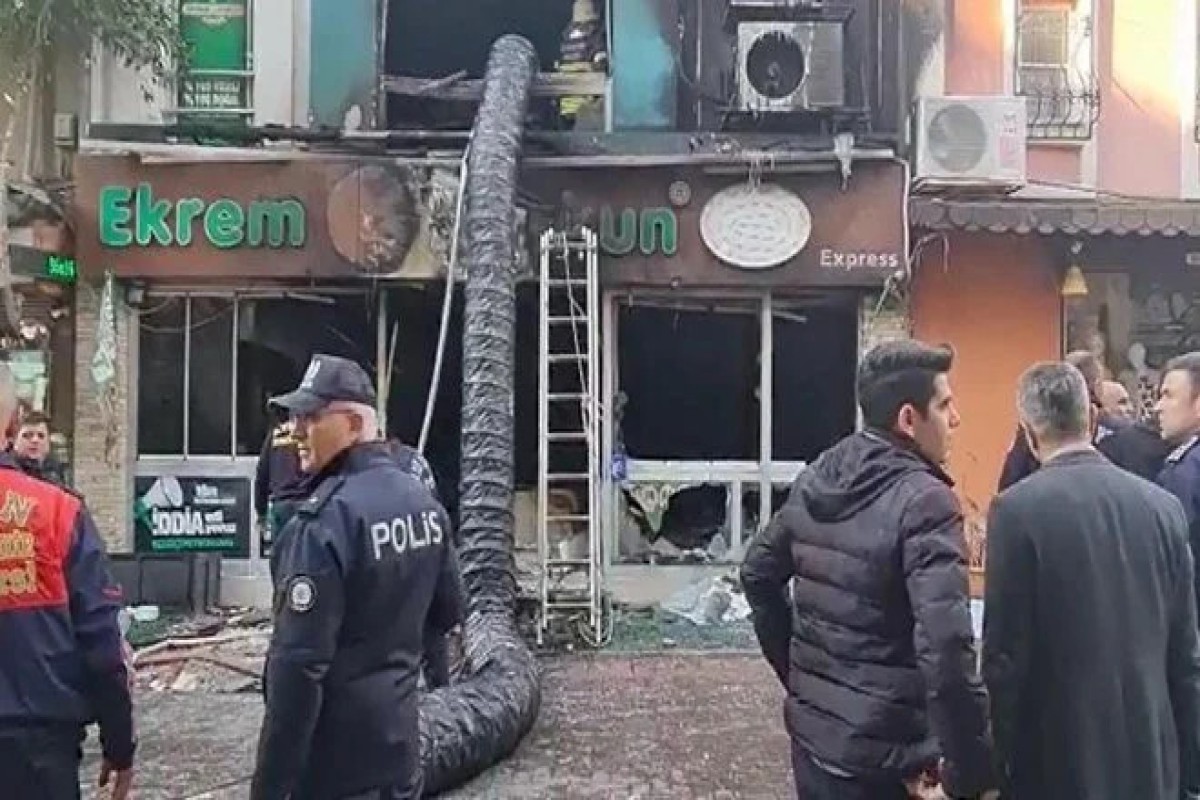 Türkiyədə restoranda baş verən partlayışla əlaqədar beş nəfər saxlanılıb