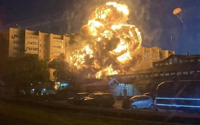 Rusiyada qırıcının yaşayış ərazisinə düşməsi nəticəsində 3 nəfər ölüb, 19 nəfər yaralanıb
