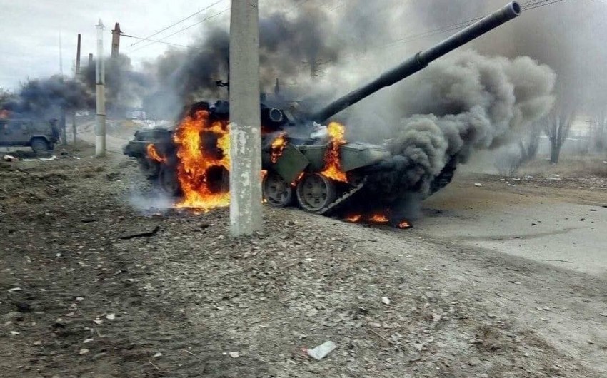 Rusiyanın Ukraynadakı itkilərinin sayı açıqlanıb