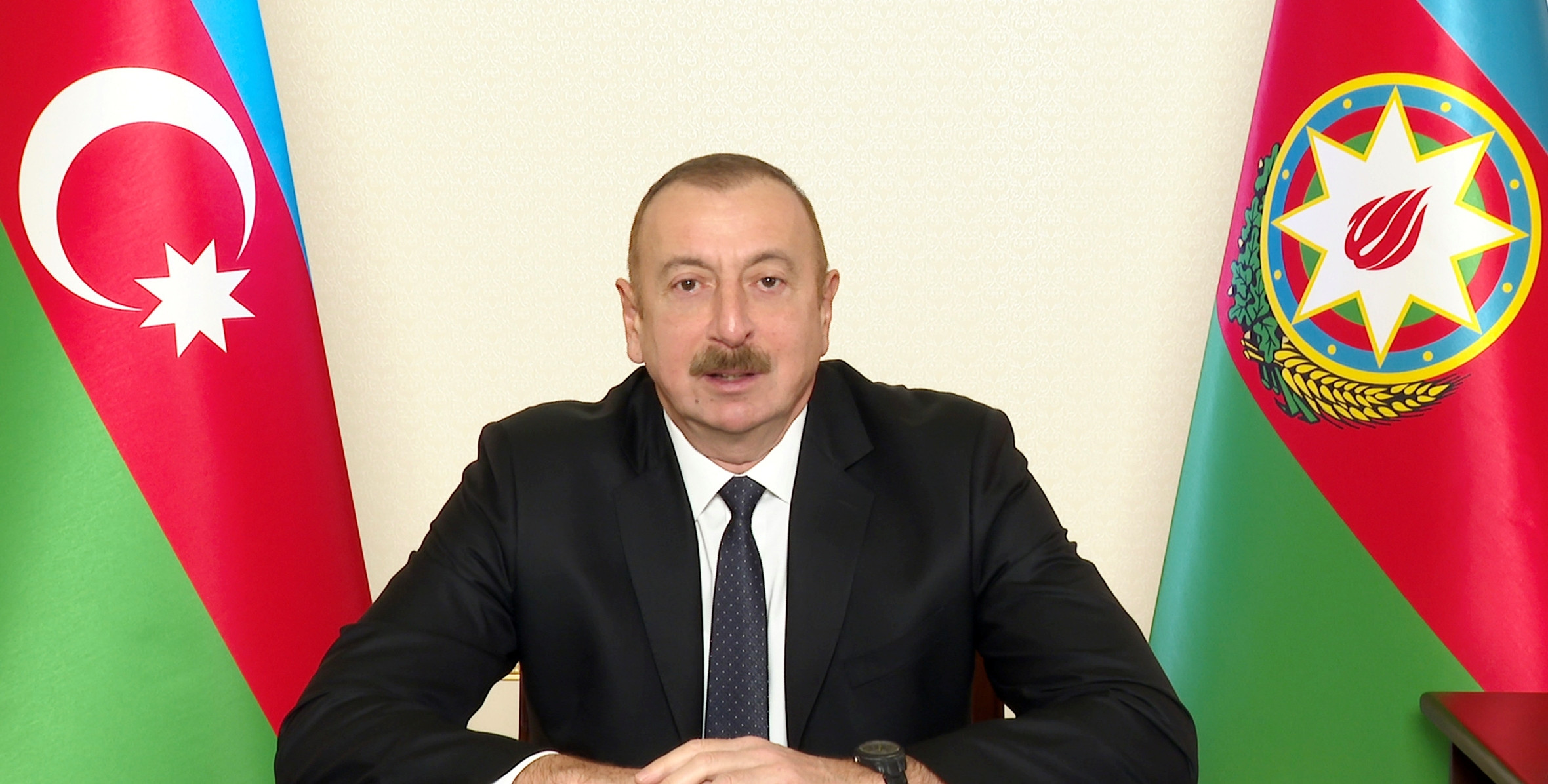 Azərbaycan Prezidenti: "Paşinyanla o, hazır olanda istənilən zaman danışmağa hazıram"
