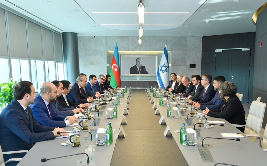 Azərbaycan və İsrail perspektiv layihələri müzakirə edib